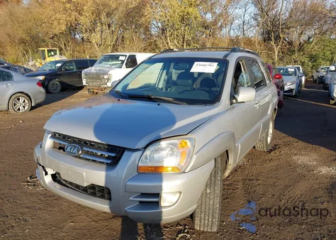 2006 Kia Sportage Ex V6/Lx V6 from USA, damaged, VIN KNDJE723567201348